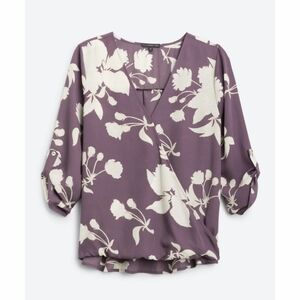 NWT West Kei Mock Wrap Blouse